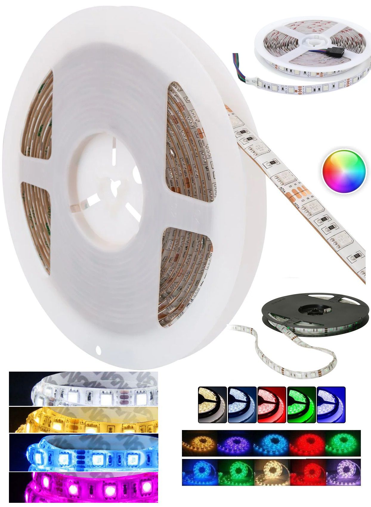 Tiras 60-LED-5050-LED IP65